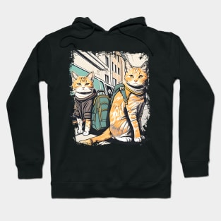 Support Your Local Street Cats vintage Hoodie